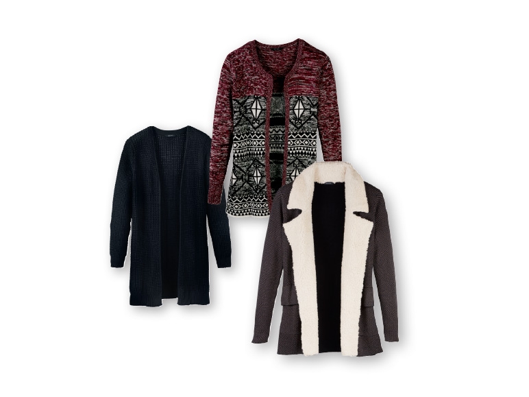 ESMARA Ladies' Chunky Knit Cardigan