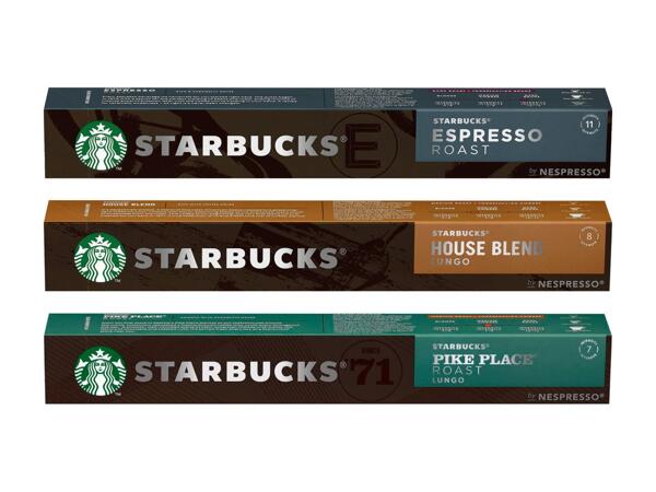 Capsules Starbucks pour Nespresso