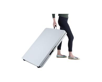 Easy Home 6' Folding Table with Wheels