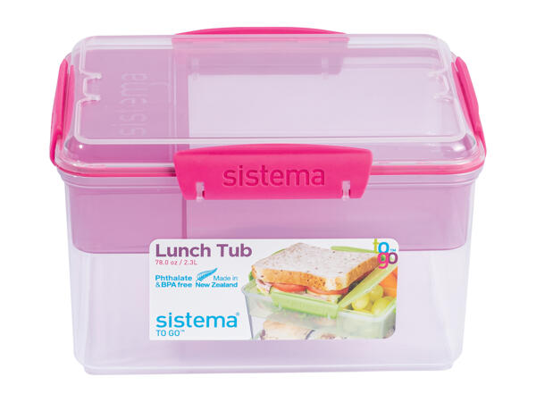Sistema Food Storage Boxes and Drinks Bottles
