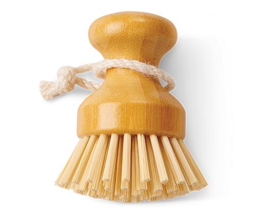Easy Home 
 Bamboo Dish or Palm Brush