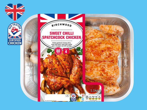 Birchwood Sweet Chilli Spatchcock British Chicken