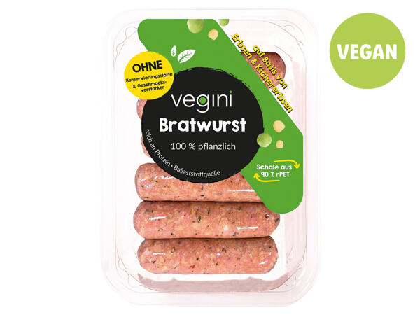 Vegini Vegane Bratwurst