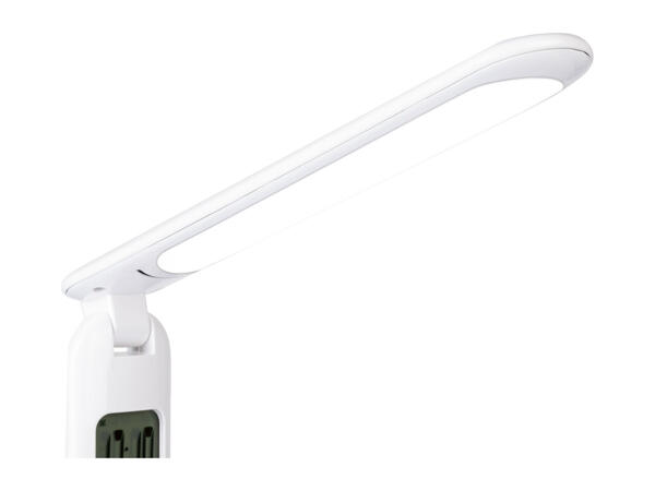 Livarno Home Cordless Desk Lamp with Clock