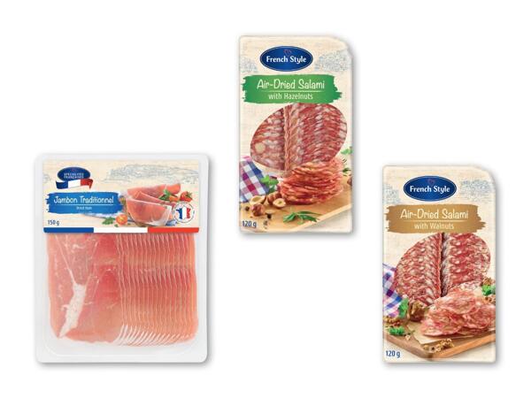 DUC DE COEUR Lufttørret skinke eller spegepølse