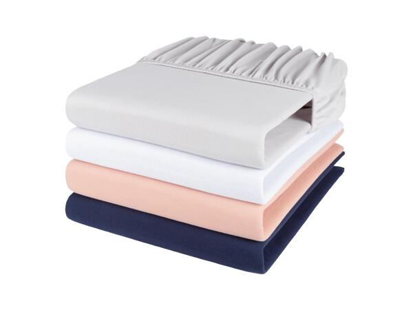 Jersey Fitted Sheet Double Size