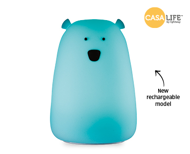 Rechargeable Silicone Bear Night Light