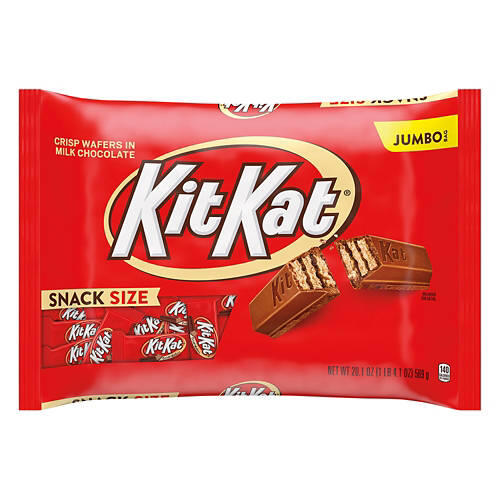 Halloween Kit Kat Snack Size Jumbo Bag, 20.1 oz