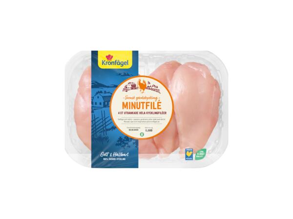 Kronfågel färsk minutfilé