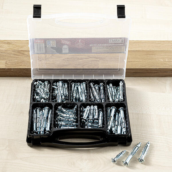 XXL Hohlwandschrauben-Set 141tlg.