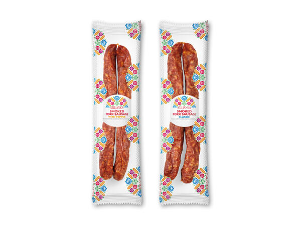 Røget polsk pølse