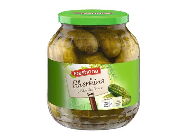 Freshona XXL Gherkins & Silverskin Onions