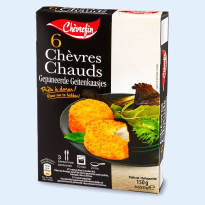 Chèvres panés, 6 pcs