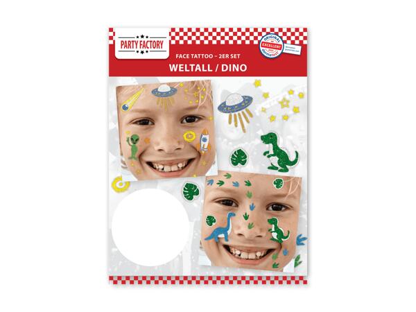 Gesichtstattoo-Set