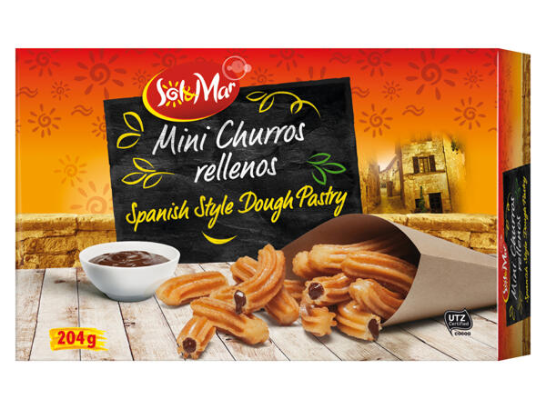 Mini Churros rellenos