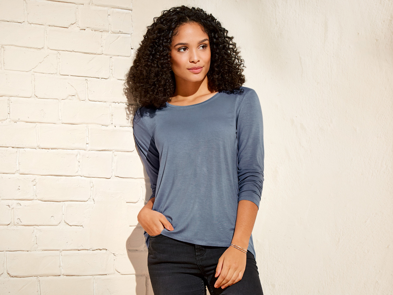 ESMARA(R) Damen Langarmshirt, 2 Stück1