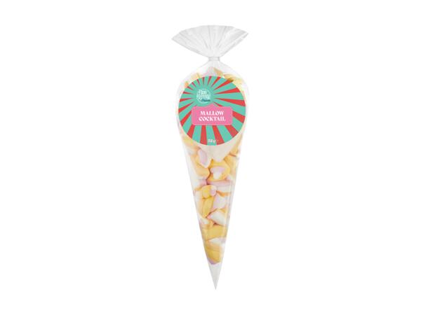 Marshmallow-filled Cone