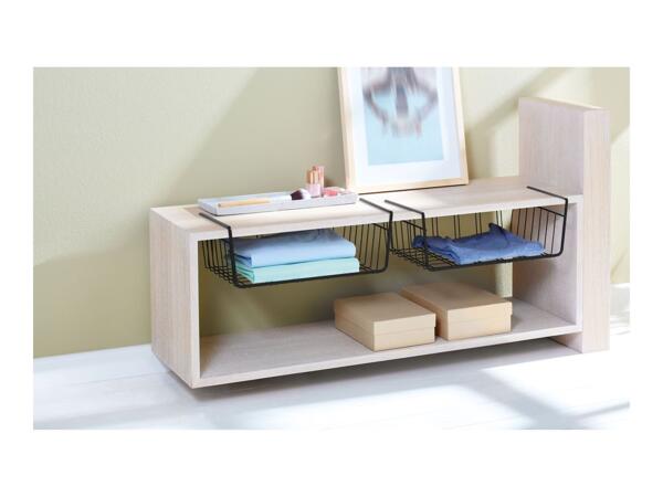 Livarno Home Shelf Storage Baskets - 2 Pack