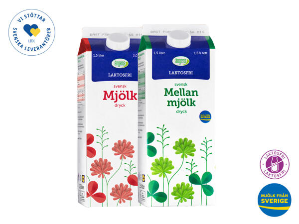 Laktosfri mjölk
