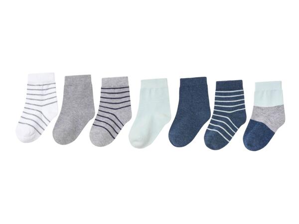 Boys' socks, 7 pairs