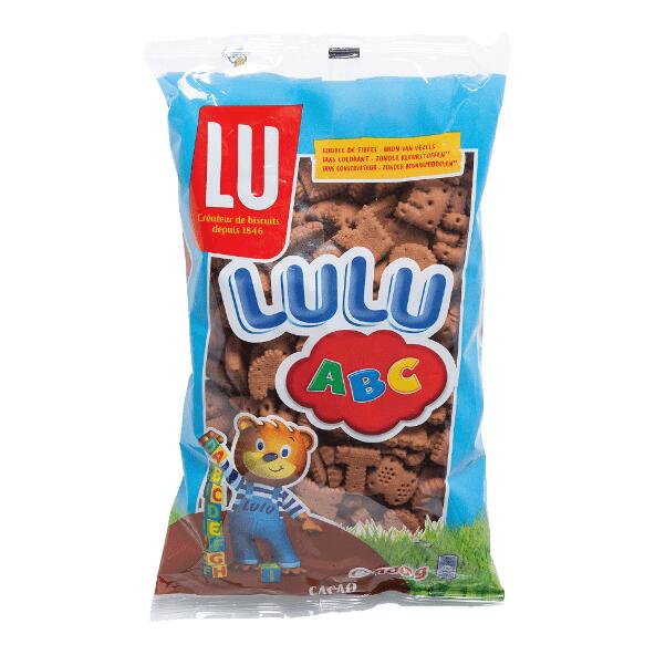 LU(R) 				ABC-koekjes met chocolade
