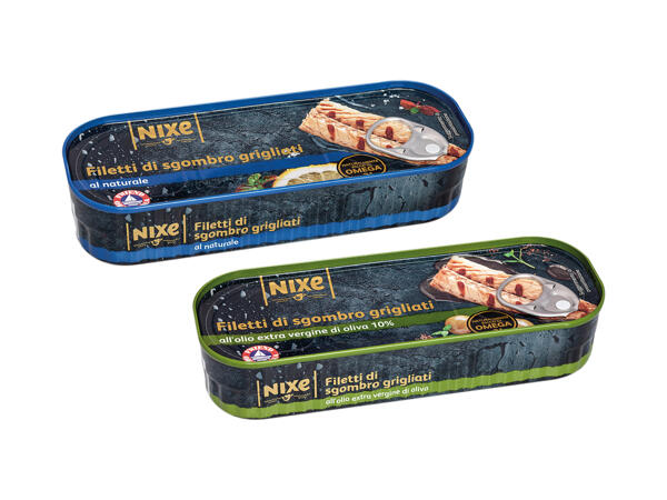 Grilled Mackerel Fillets