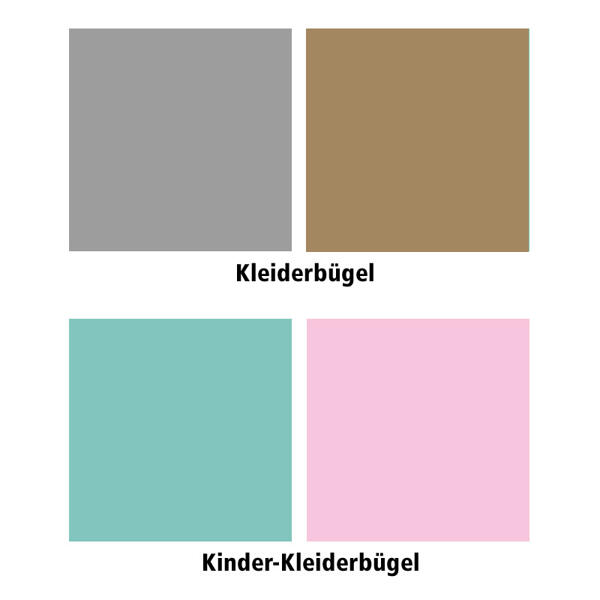 Rutschhemmende Kleiderbügel 10er / 13er