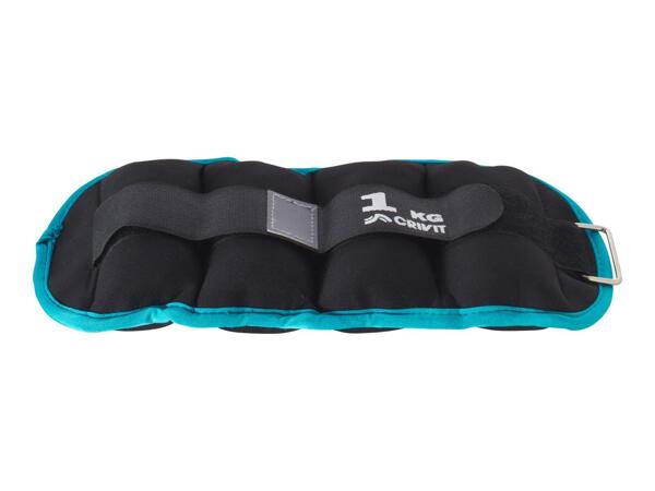 Crivit 1kg Ankle & Wrist Weights - Set of 2