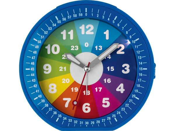 Educational alarm clock