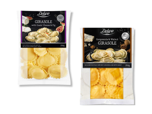 Färsk fylld pasta