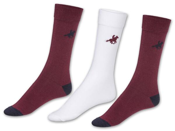 Damen/​Herren Socken, 3 Paar