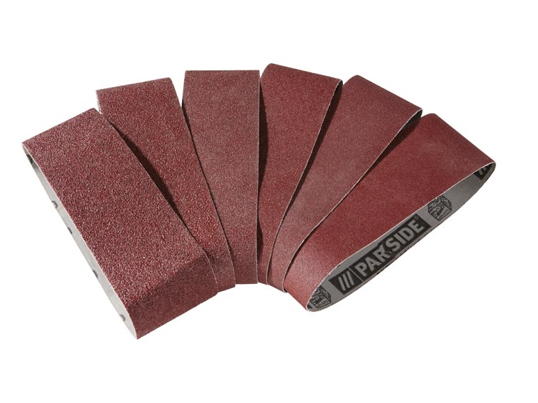 Bandes abrasives, lot de 6