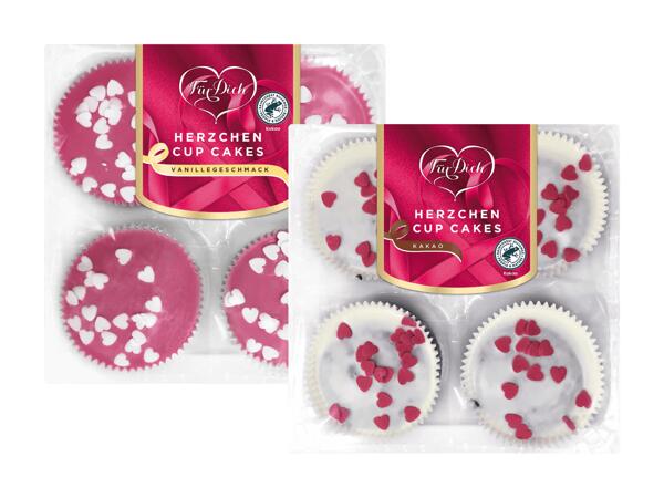 Herzchen Cup Cakes