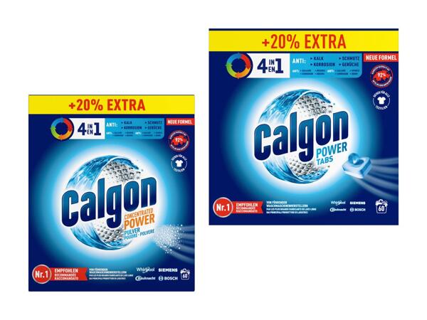 Tablettes/​poudre anticalcaire Calgon