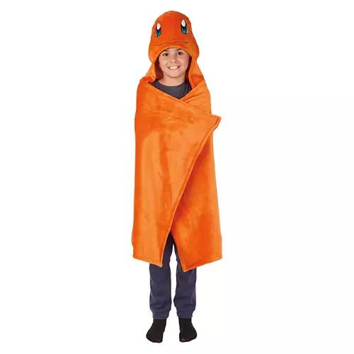 30" x 70" Kid's Wearable Charmander Hooded Throw