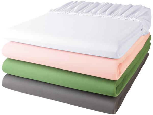 Microfibre Jersey Fitted Sheet