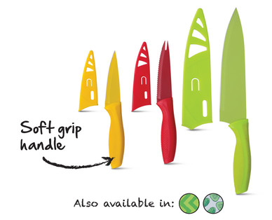 Crofton 3-Piece Kitchen Knife Set Assortment
