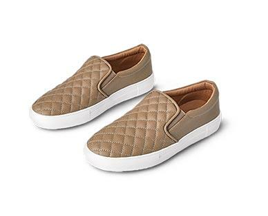 Serra Ladies' Quilted Slip-On Sneakers