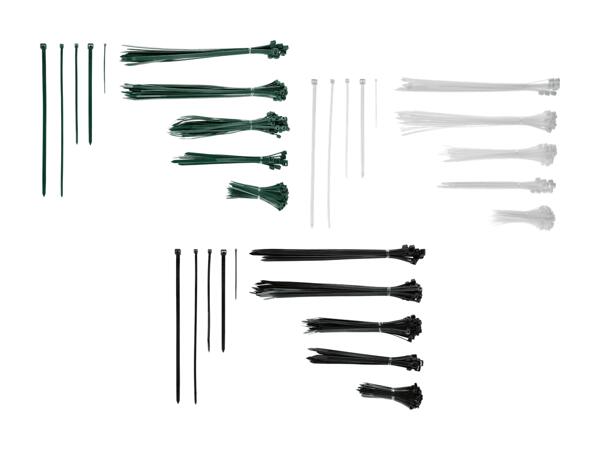Set di fascette serracavo, 251 pezzi