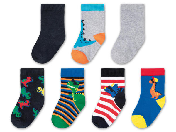 Kleinkinder Socken, 7 Paar
