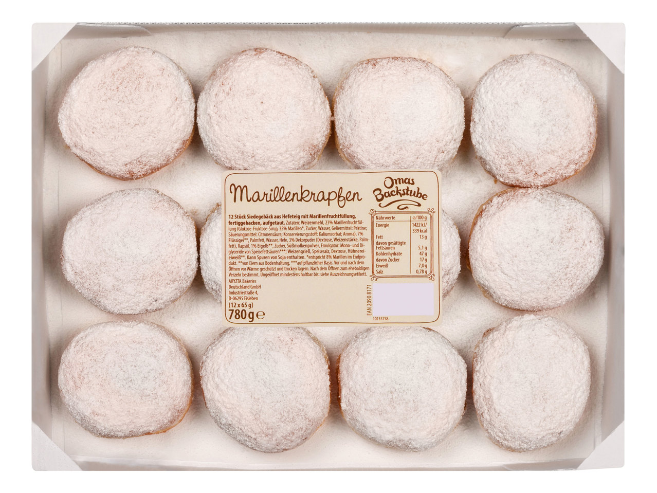 OMAS BACKSTUBE Marillenkrapfen