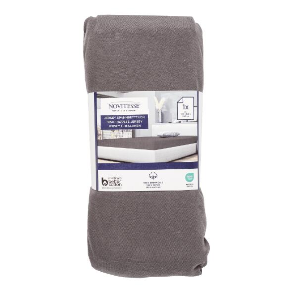 NOVITESSE(R) 				Drap-housse en jersey, 2 pers.