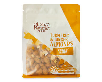 Turmeric & Ginger Flavoured Almonds 400g