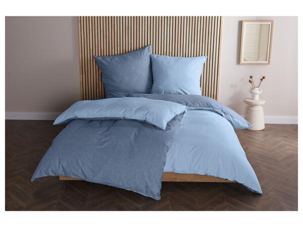 Double reversible chambray winter bedlinen