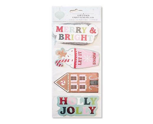 Merry Moments 50pk Peel and Stick Tags or 30pk Gift Tags