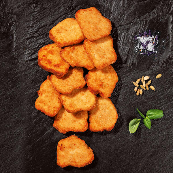 Panierte Mini Hähnchenschnitzel