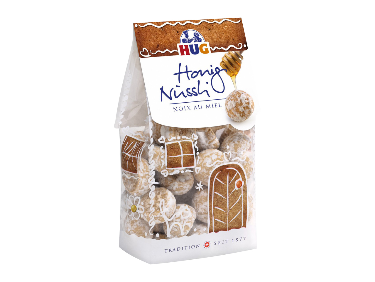 Biscuits Noix au miel Hug