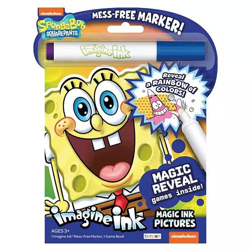 SpongeBob Character Magic Ink with Mess Free Marker