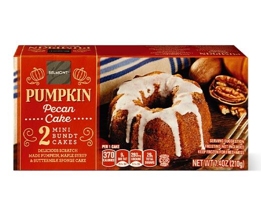 Belmont 
 Maple Brown Sugar or Pumpkin Pecan Mini Bundt Cake