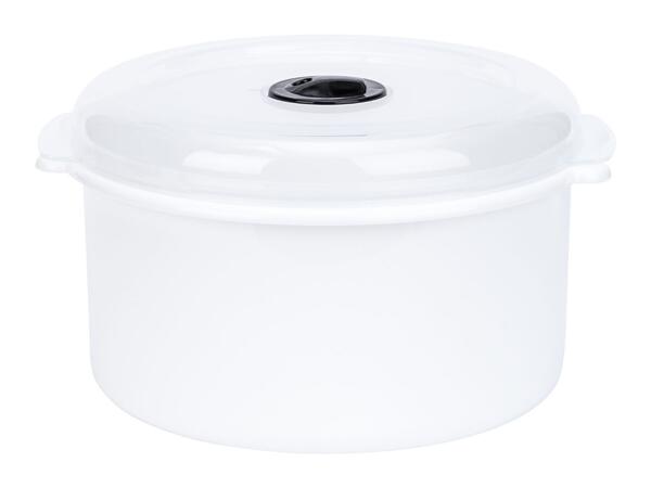 Livarno Home White Microwaveable Container Set - 3 Pieces